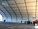 El hangar de los aviones curvó la tienda con el tamaño impermeable 15x30 de la cubierta