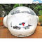 Tienda inflable transparente de la burbuja para el camping al aire libre con el ventilador
